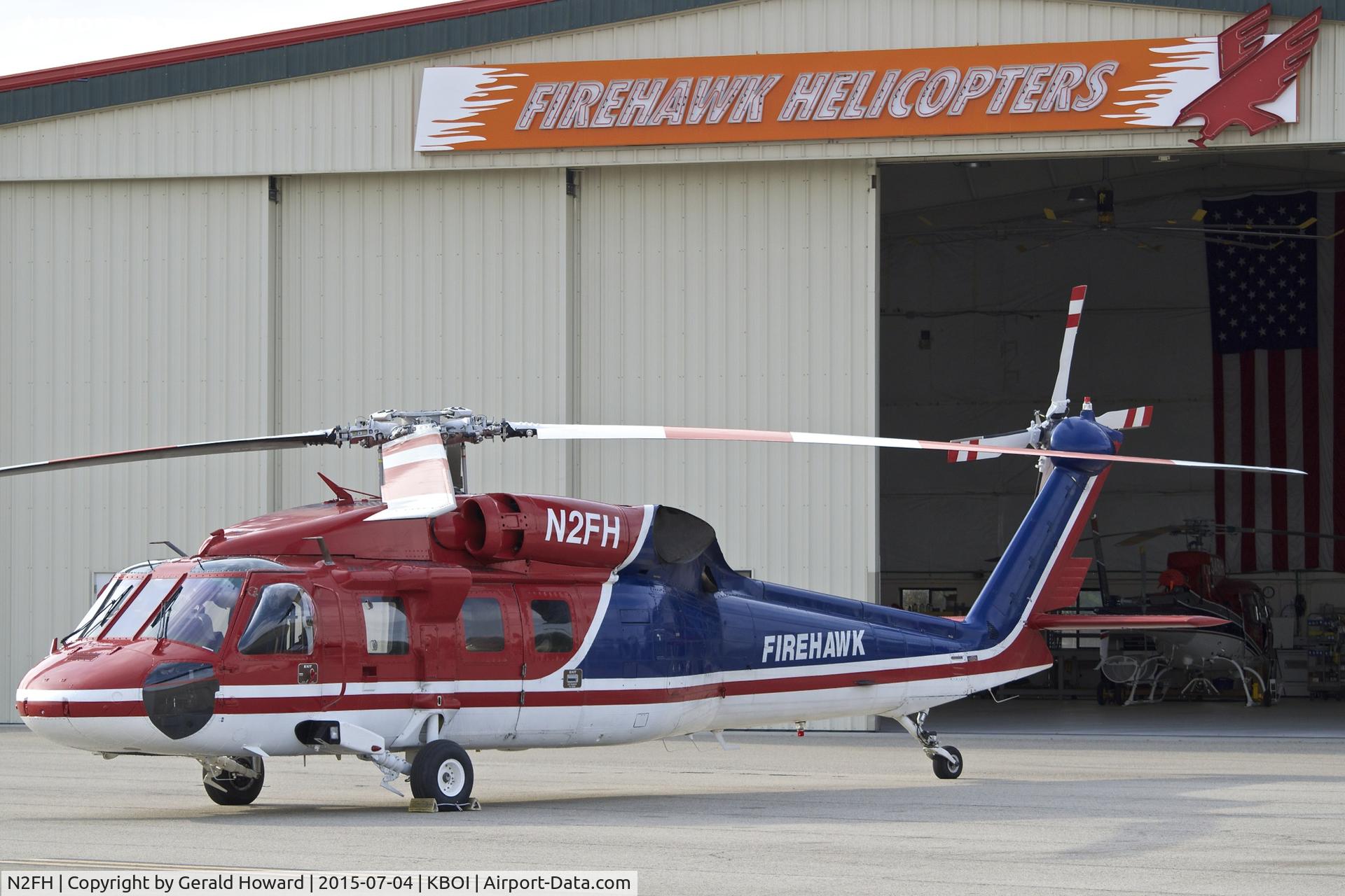 N2FH, 1986 Sikorsky S-70C C/N 701029, Parked on Firehawk ramp.