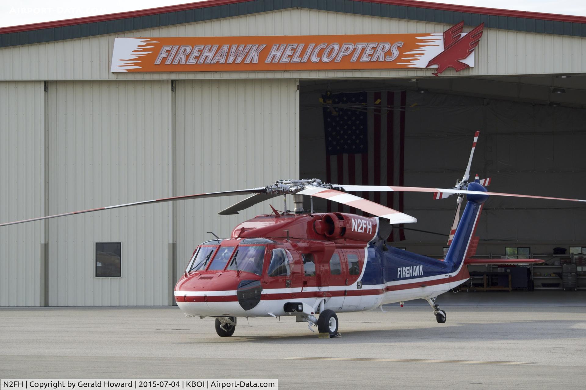 N2FH, 1986 Sikorsky S-70C C/N 701029, Parked on Firehawk ramp.