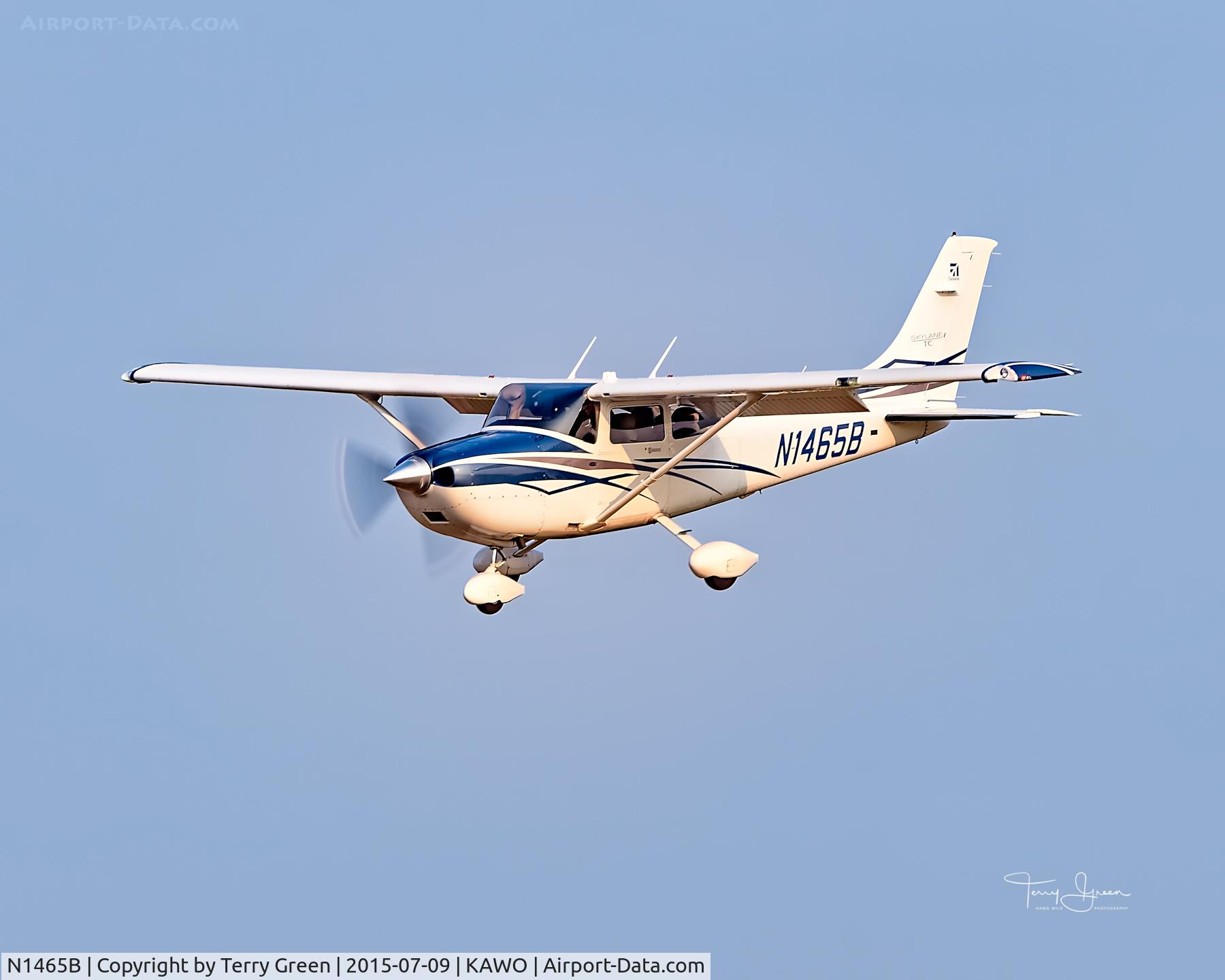 N1465B, 2007 Cessna T182T Turbo Skylane C/N T18208745, KAWO