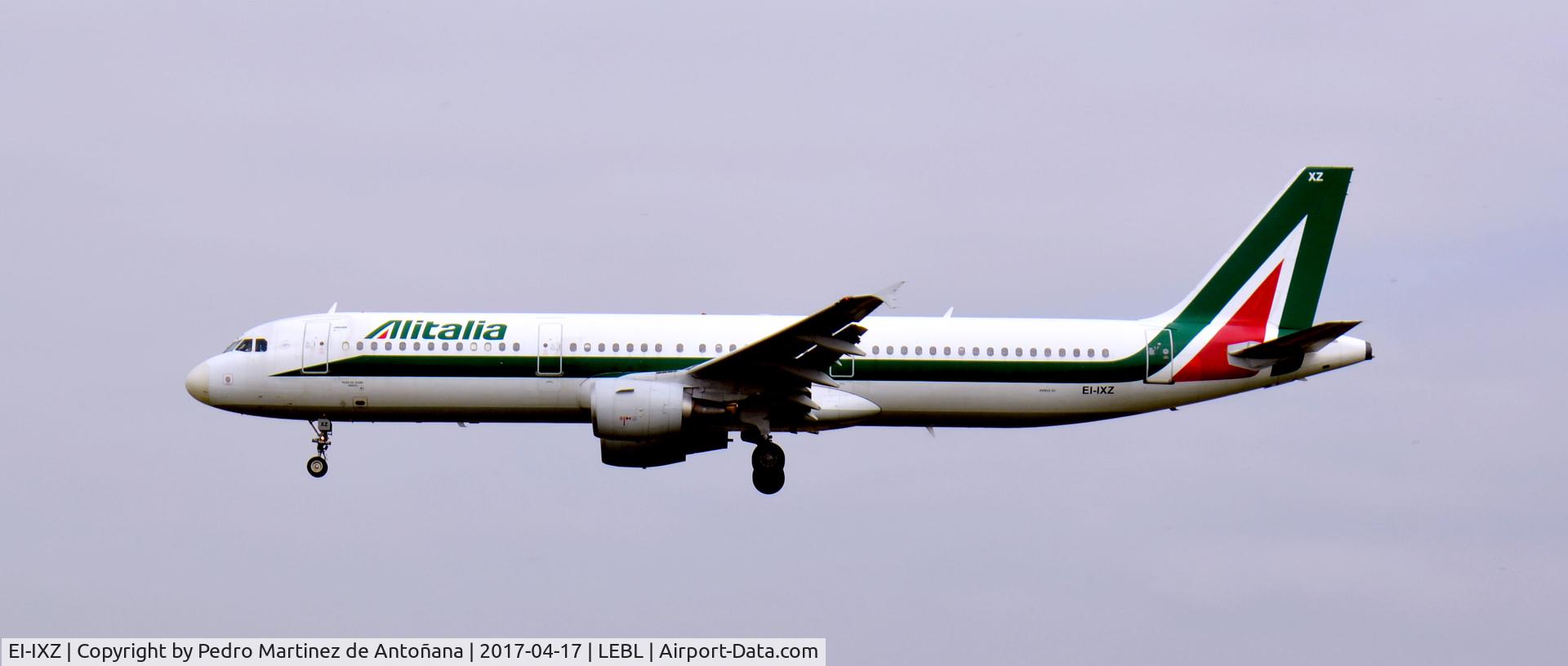 EI-IXZ, 1998 Airbus A321-112 C/N 848, El Prat  -  Barcelona  -  España