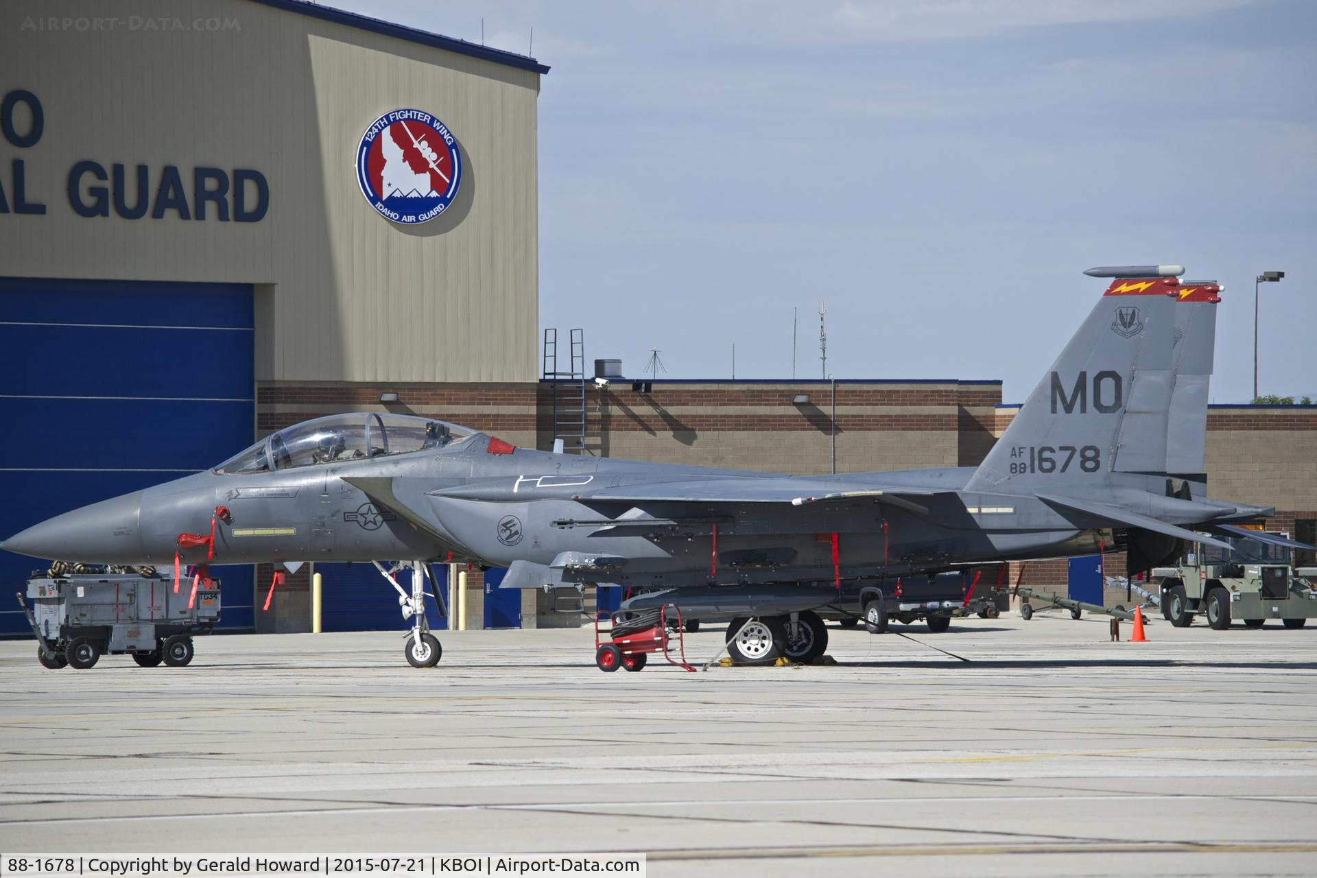 88-1678, 1988 McDonnell Douglas F-15E Strike Eagle C/N 1087/E062, 389th Fighter Sq. 