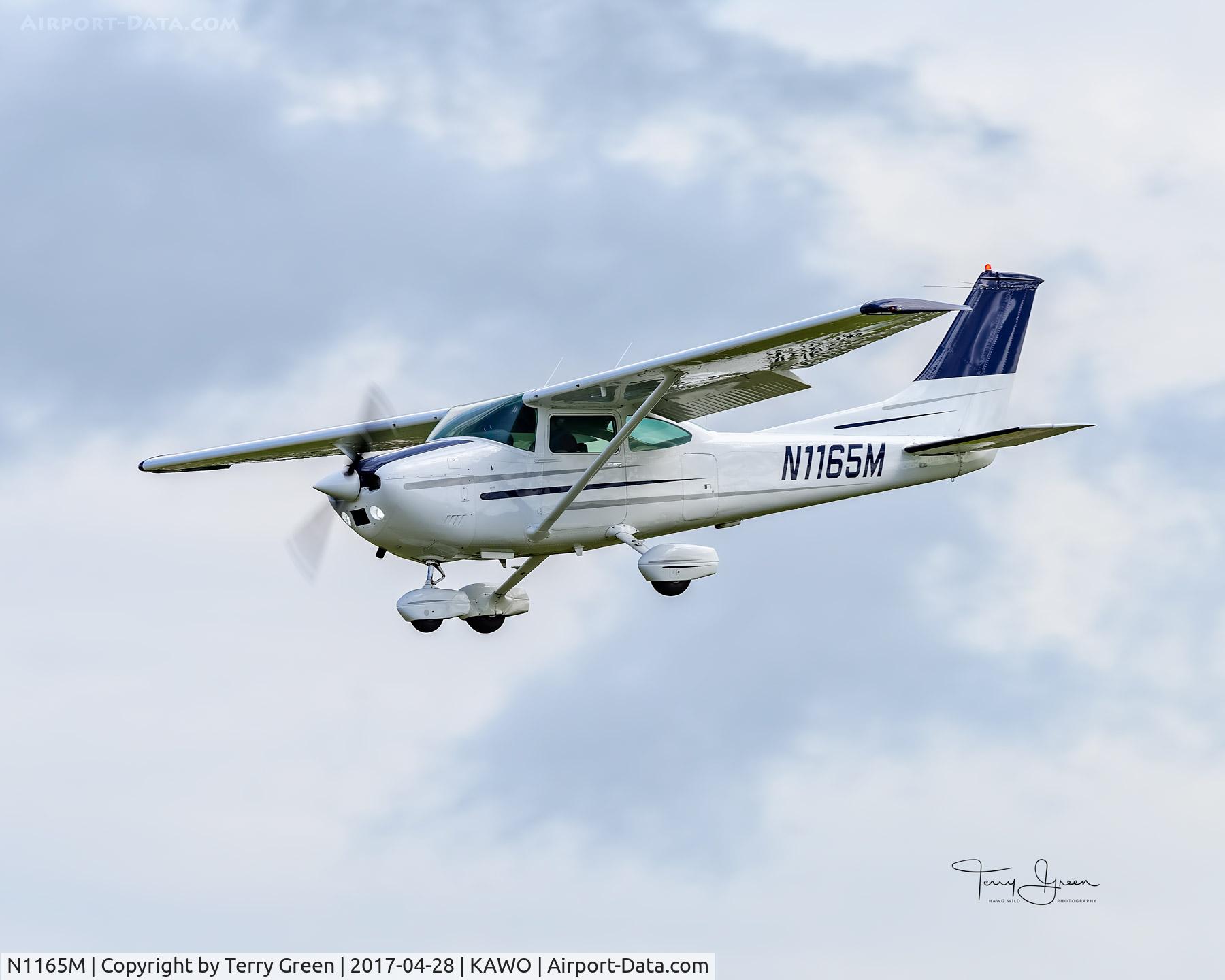 N1165M, 1975 Cessna 182P Skylane C/N 18264237, KAWO