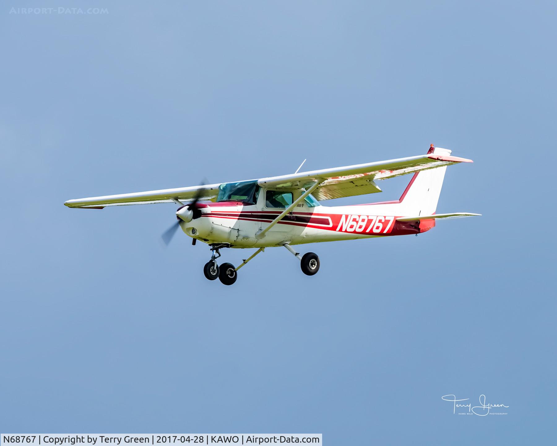 N68767, 1978 Cessna 152 C/N 15282367, KAWO