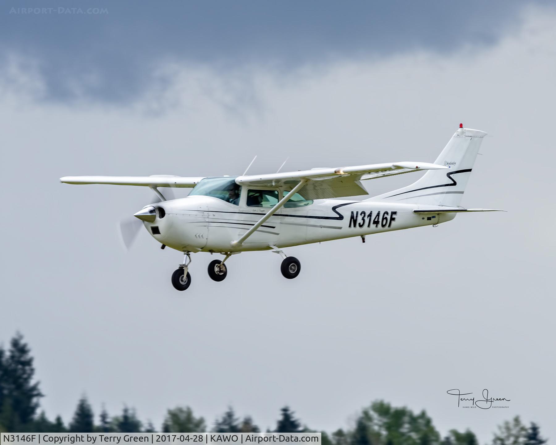 N3146F, 1966 Cessna 182J Skylane C/N 18257246, KAWO