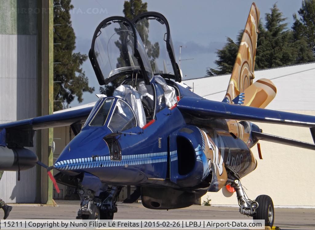 15211, Dassault-Dornier Alpha Jet A C/N 0037, Static display during the Real Thaw 2015. Special scheme SQN 