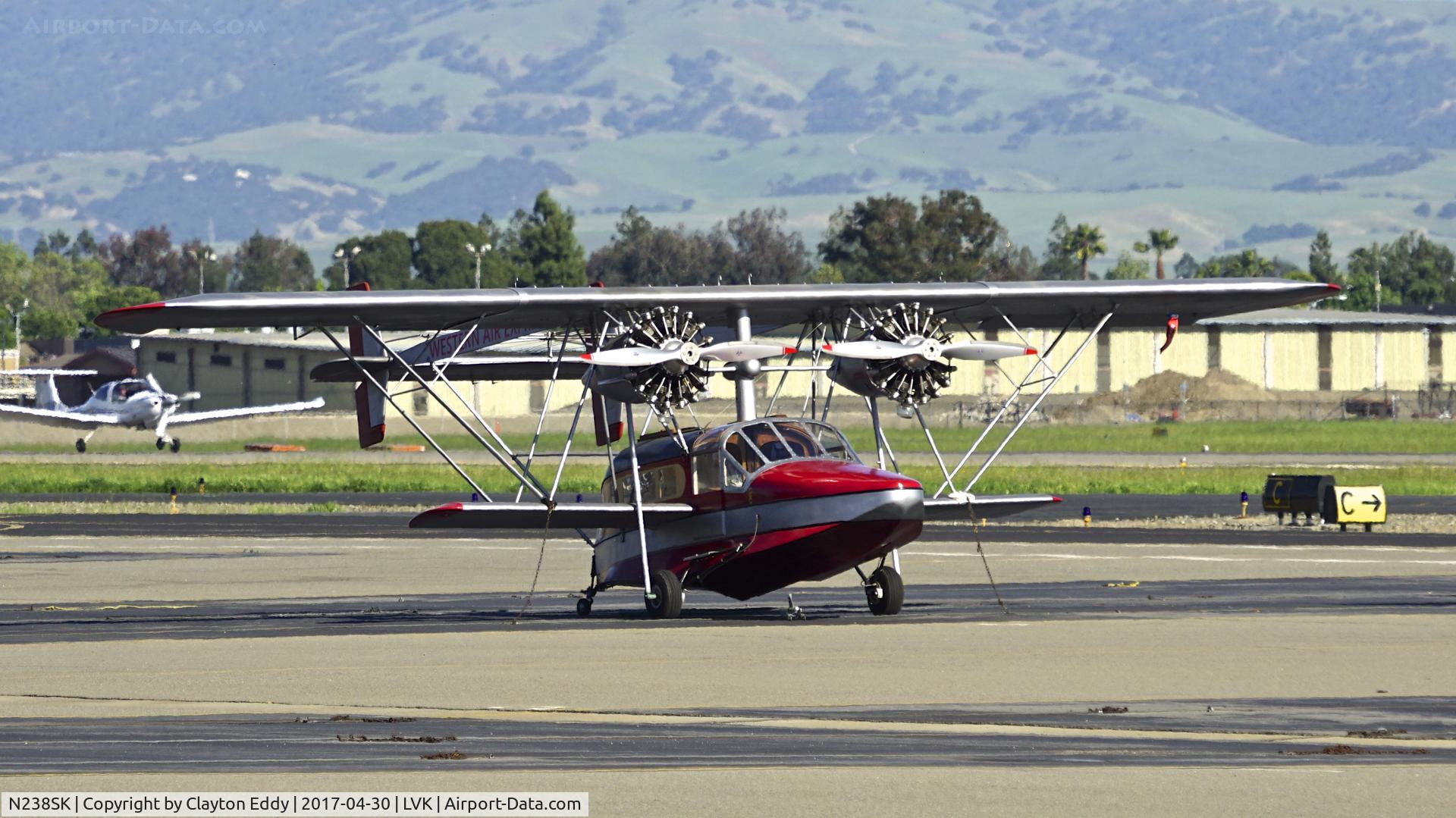 N238SK, Sikorsky S-38B (Replica) C/N 005, Livermore Airport California 2017