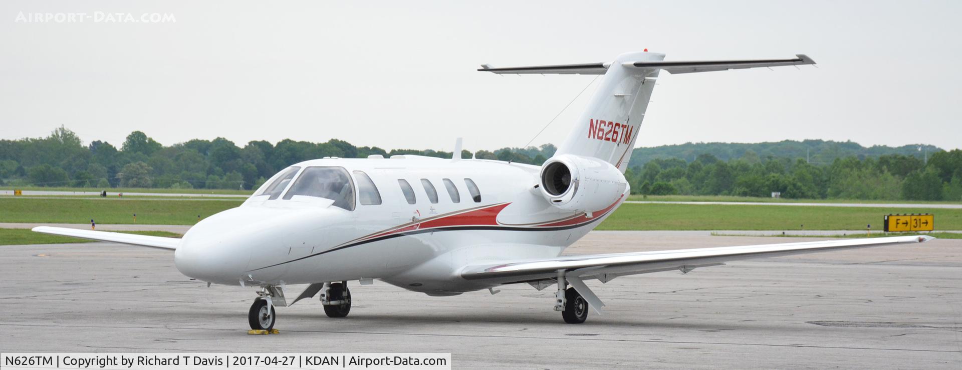 N626TM, 1993 Cessna 525 CitationJet C/N 525-0010, Not whats in database but here in Danville Va.