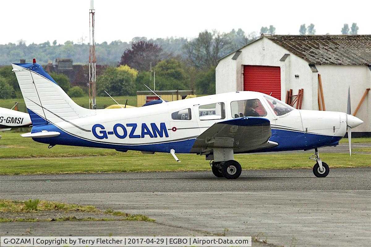 G-OZAM, 1978 Piper PA-28-161 Cherokee Warrior II C/N 28-7816036, At Wolverhampton (Halfpenny Green) Airport