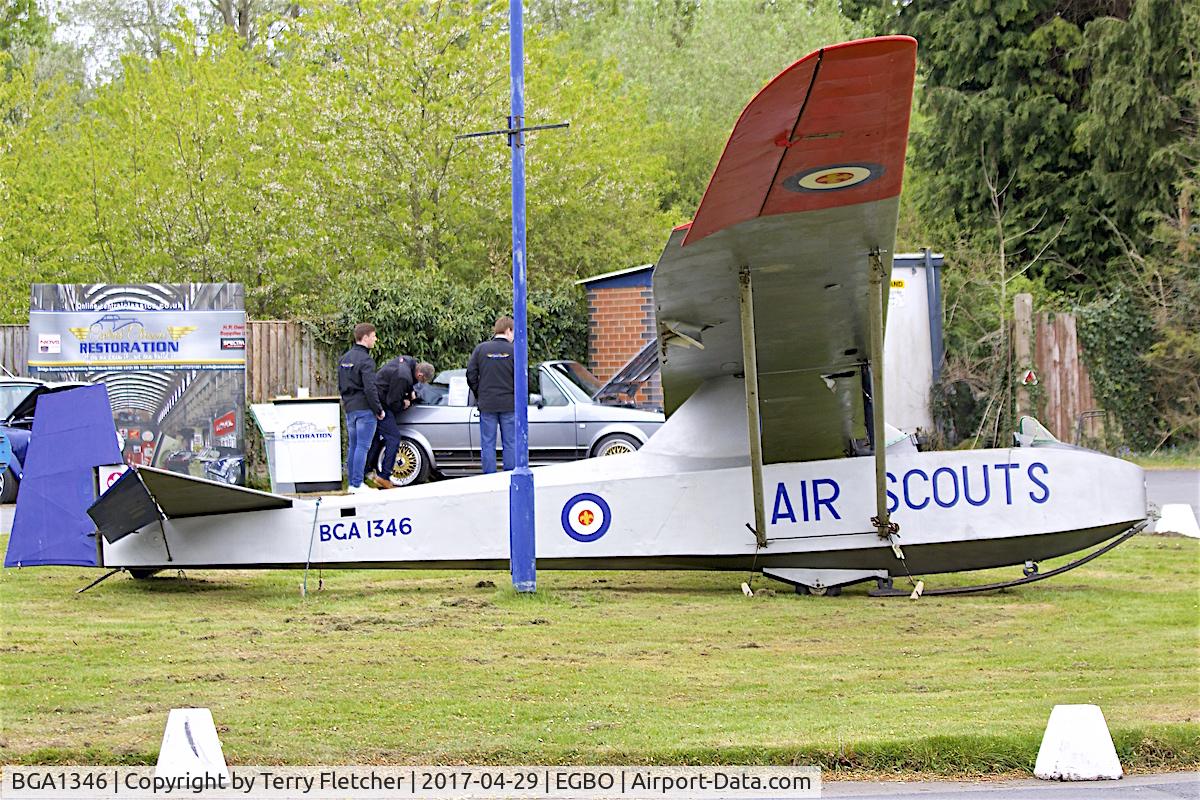 BGA1346, Slingsby T-31B Cadet TX.3 C/N Not found BGA1346, At Wolverhampton (Halfpenny Green) Airport