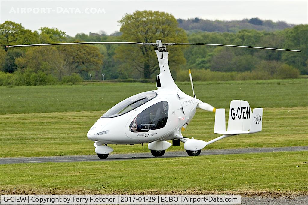 G-CIEW, 2014 Rotorsport UK Cavalon C/N RSUK/CVLN/011, At Wolverhampton (Halfpenny Green) Airport