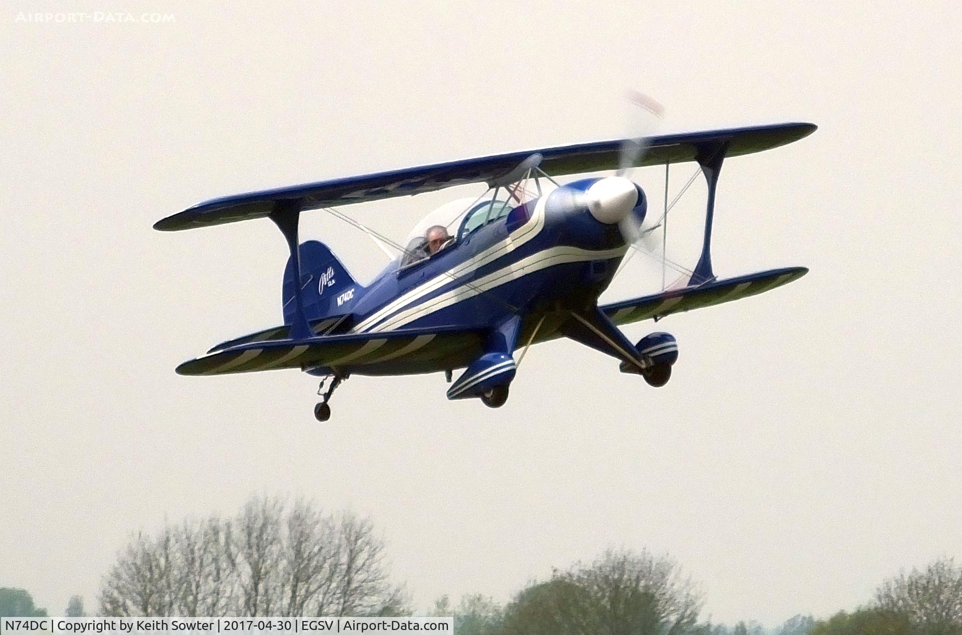 N74DC, 1980 Aerotek Pitts S-2A Special C/N 2228, Visiting aircraft