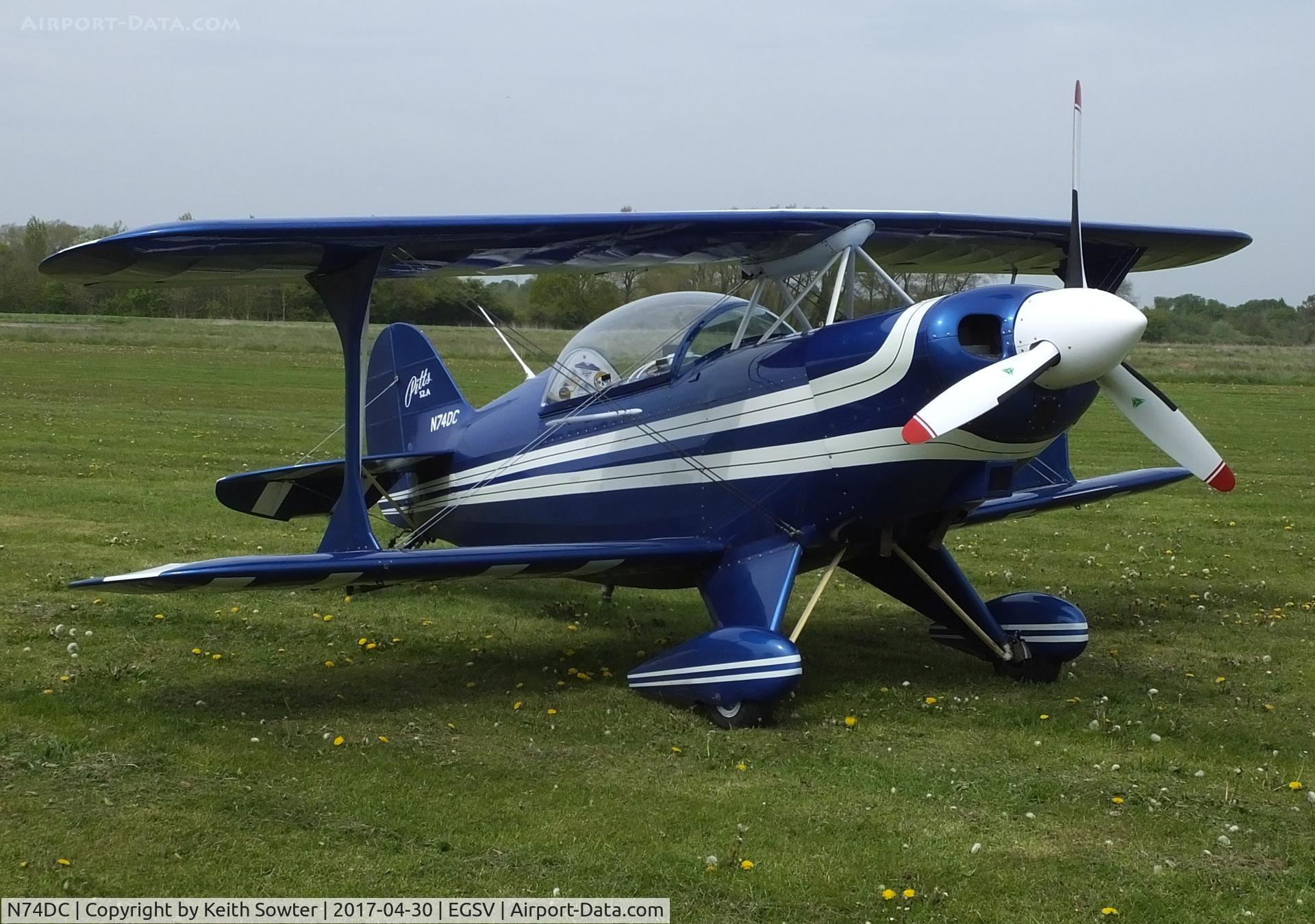 N74DC, 1980 Aerotek Pitts S-2A Special C/N 2228, Visiting aircraft