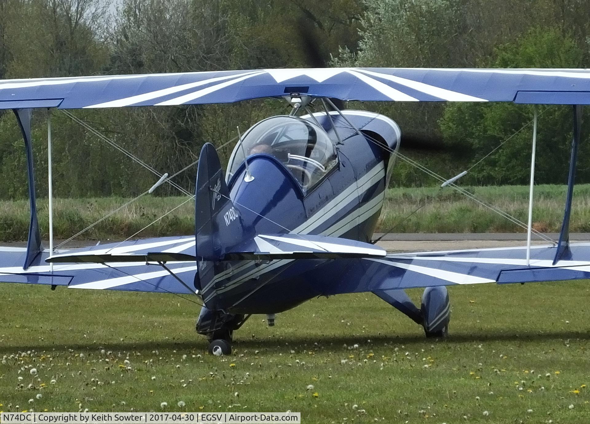 N74DC, 1980 Aerotek Pitts S-2A Special C/N 2228, Visiting aircraft