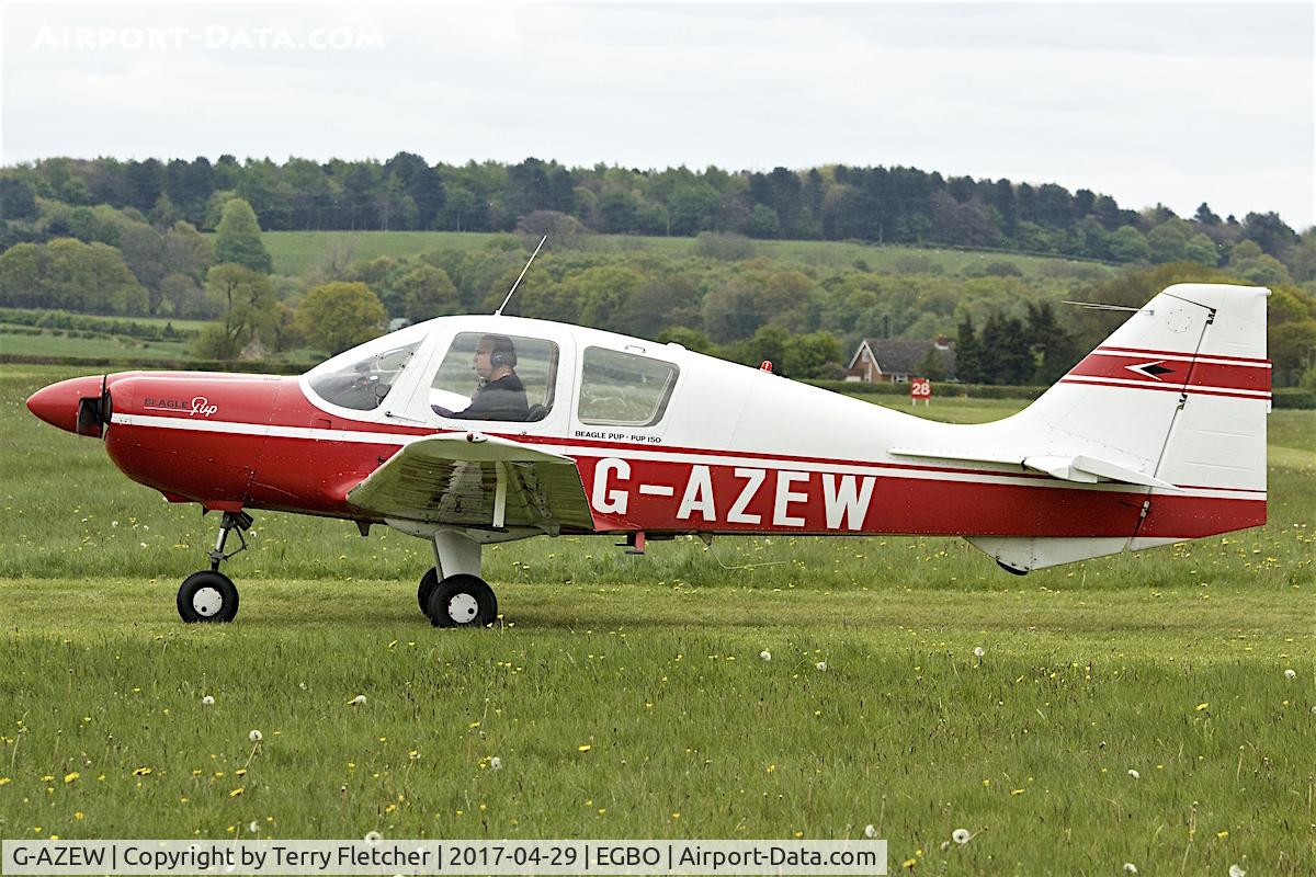 G-AZEW, 1969 Beagle B-121 Pup Series 2 (Pup 150) C/N B121-132, At Wolverhampton Halfpenny Green Airport