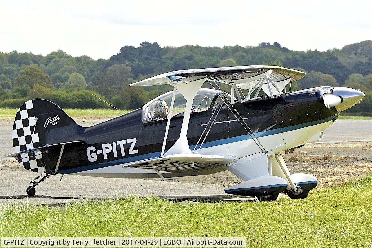 G-PITZ, 1983 Pitts S-2A Special C/N 100ER, at Halfpenny Green