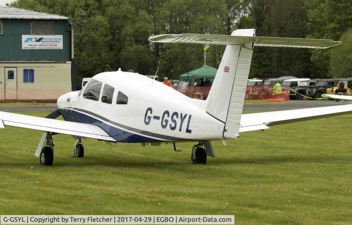 G-GSYL, 1979 Piper PA-28RT-201T Turbo Arrow IV C/N 28R-7931104, At Wolverhampton Halfpenny Green Airport