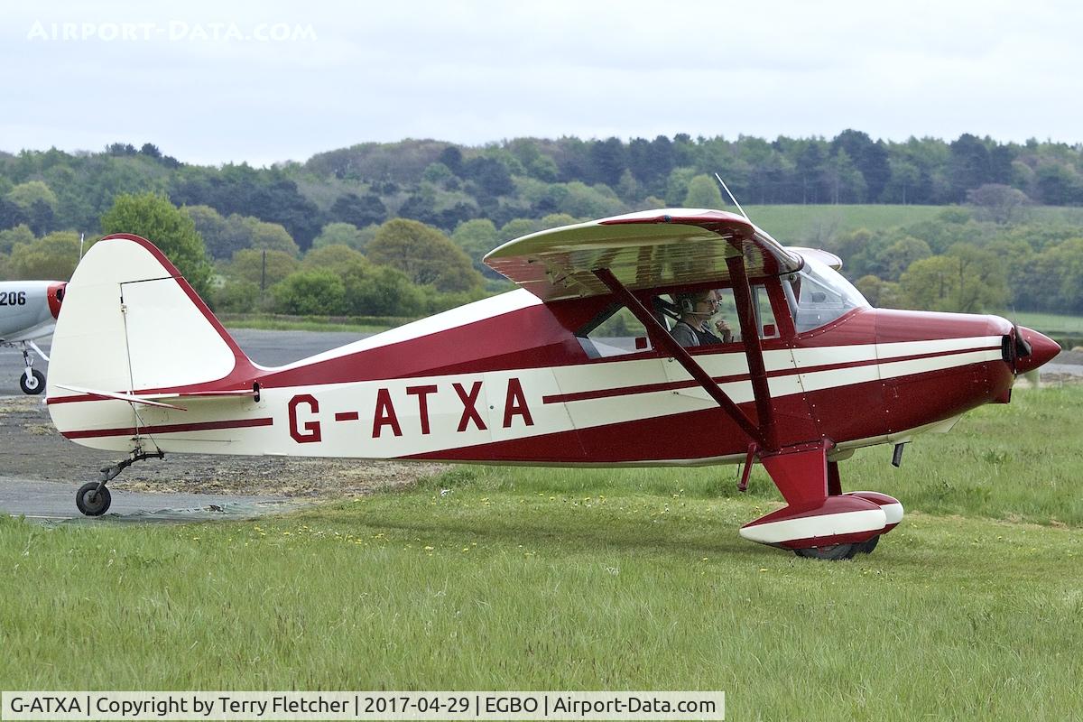 G-ATXA, 1956 Piper PA-22-150 Tri-Pacer C/N 22-3730, At Wolverhampton Halfpenny Green Airport