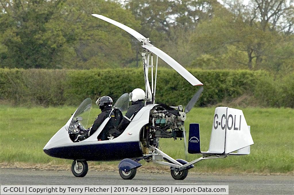 G-COLI, 2008 Rotorsport UK MT-03 C/N RSUK/MT-03/037, At Halfpenny Green