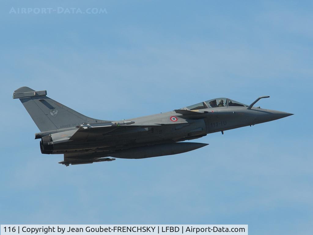 116, 2009 Dassault Rafale C C/N 116, France Air Force