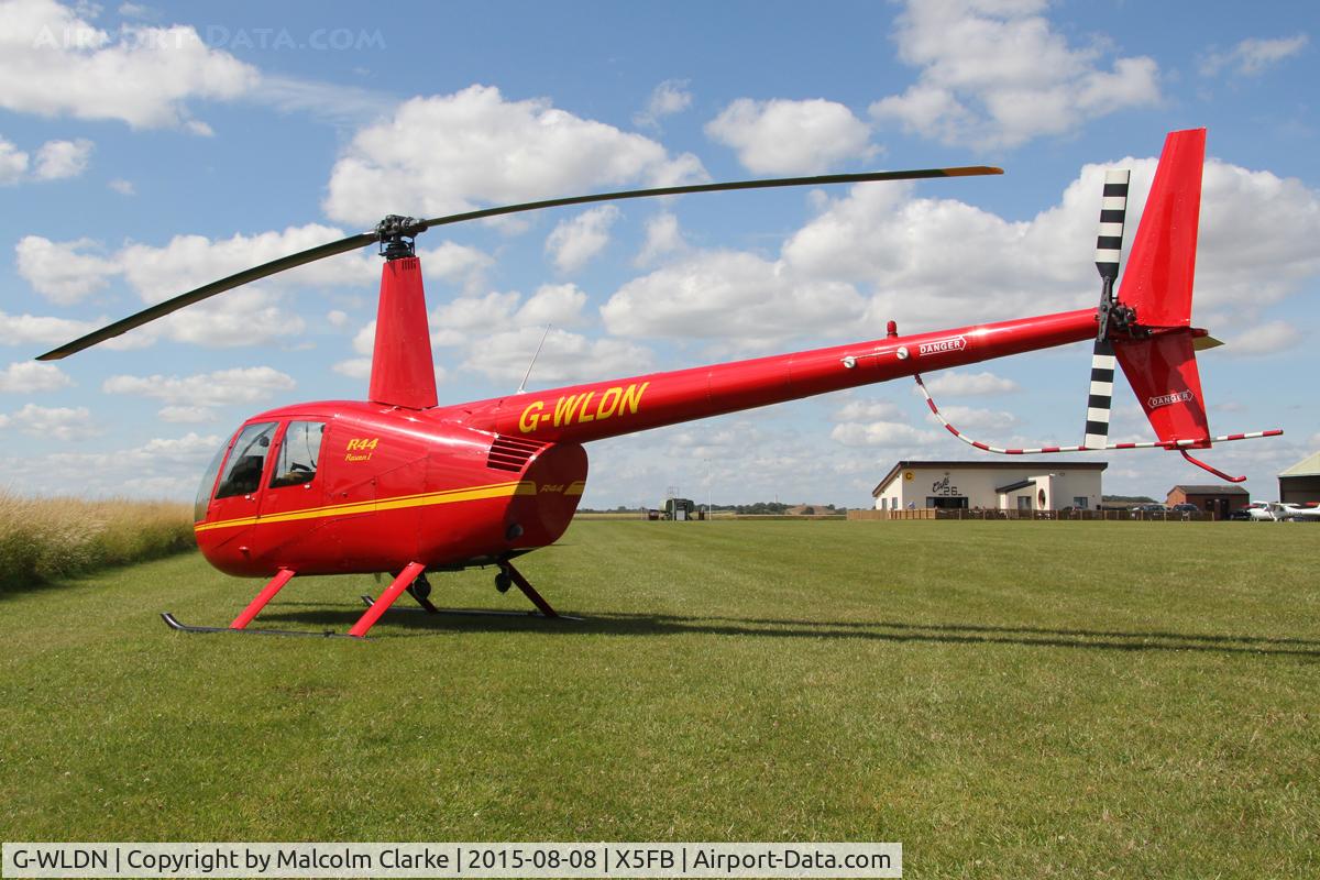 G-WLDN, 2005 Robinson R44 Raven 1 C/N 1507, Robinson R44 Raven 1 at Fishburn Airfield. August 8th 2015.