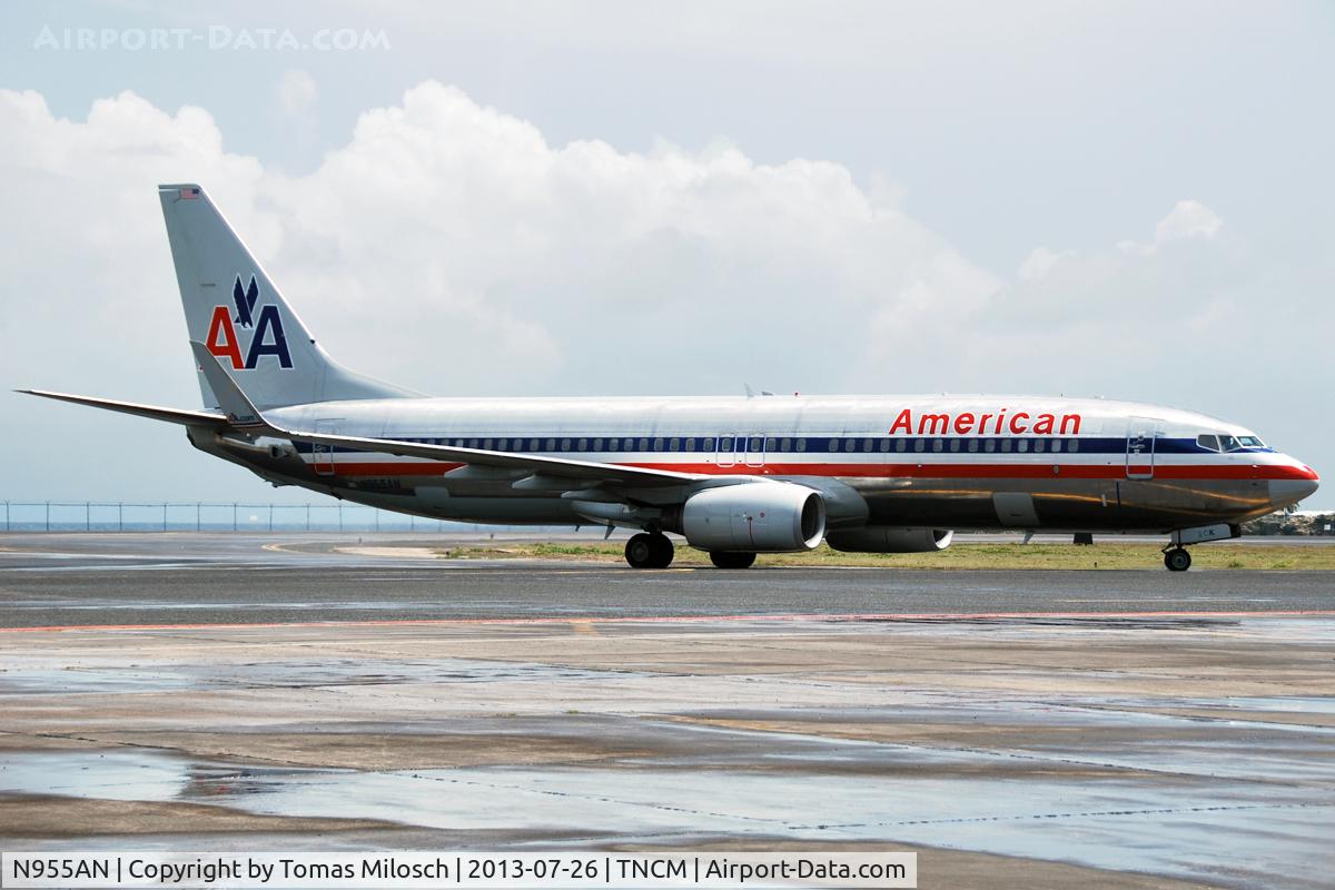 N955AN, 2001 Boeing 737-823 C/N 29540, 