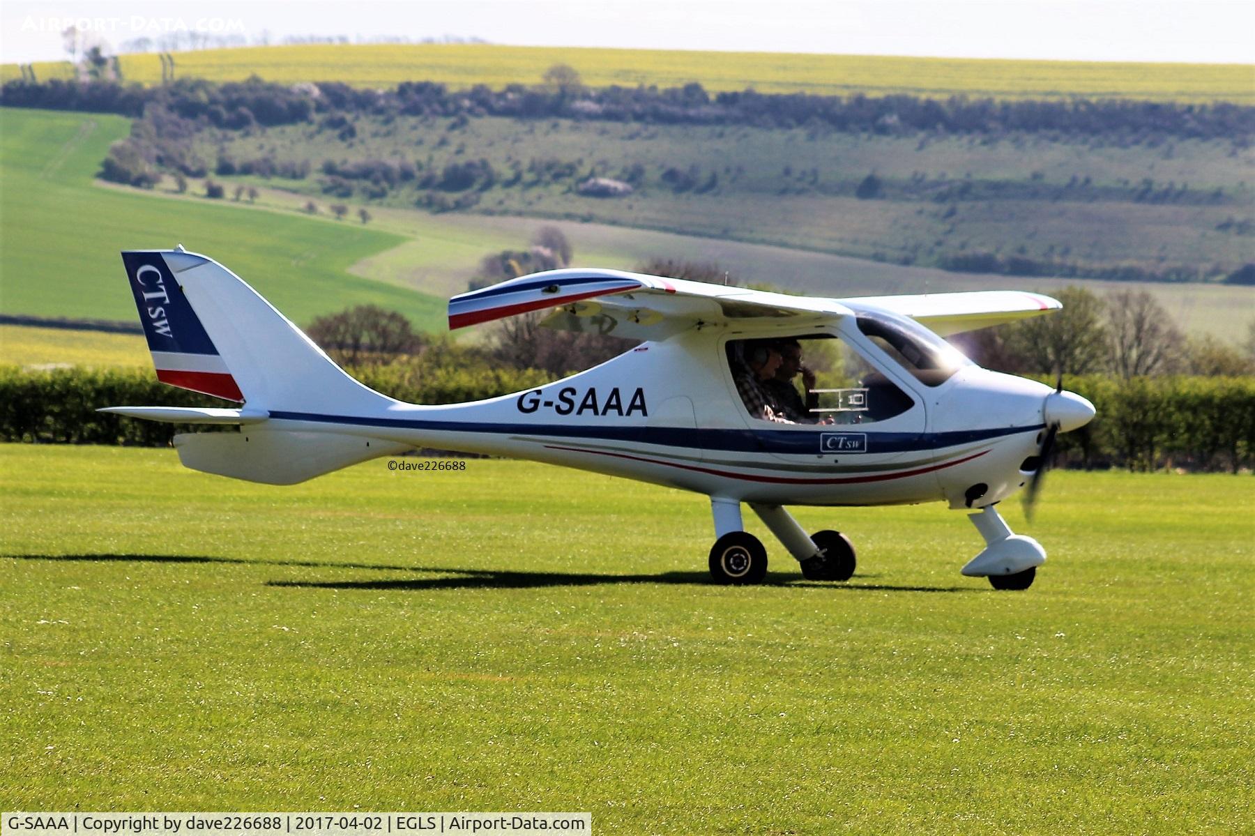 G-SAAA, 2006 Flight Design CTSW C/N 05.12.09, G SAAA at the Vintage flyin - Old Sarum