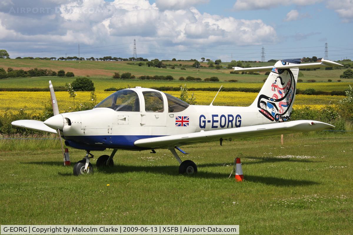 G-EORG, 1978 Piper PA-38-112 Tomahawk Tomahawk C/N 38-78A0427, Piper PA-38-112 Tomahawk at Fishburn Airfield UK. Jun 13th 2009.