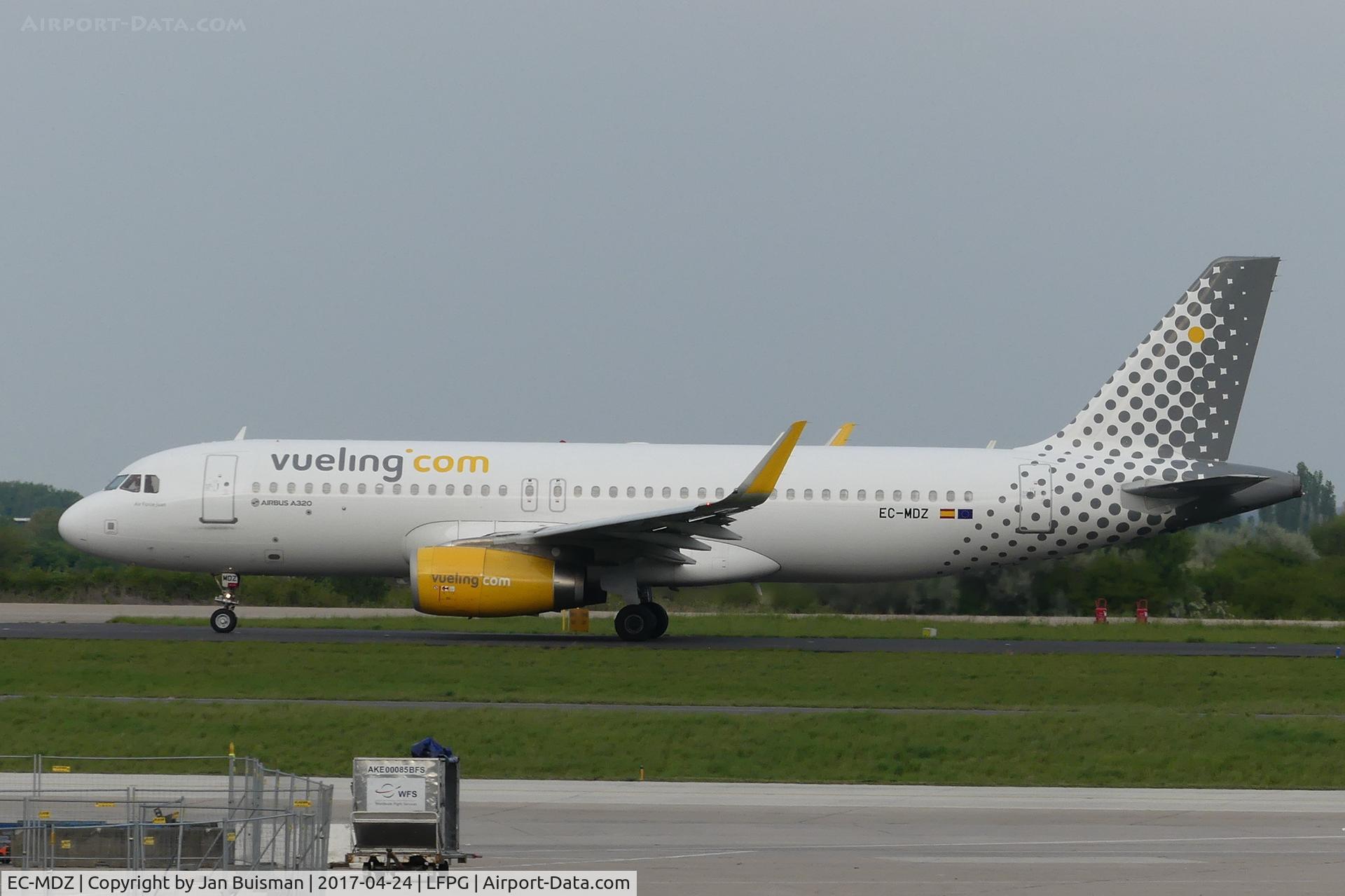 EC-MDZ, 2014 Airbus A320-232 C/N 6377, Vueling Airlines