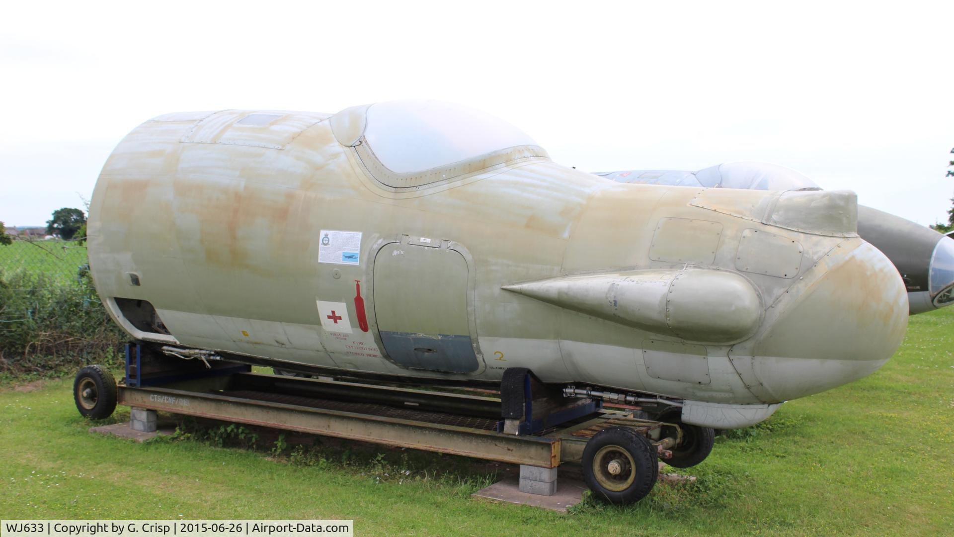 WJ633, 1954 English Electric Canberra T.17 C/N HP-200B, City of Norwich Aviation Museum, UK