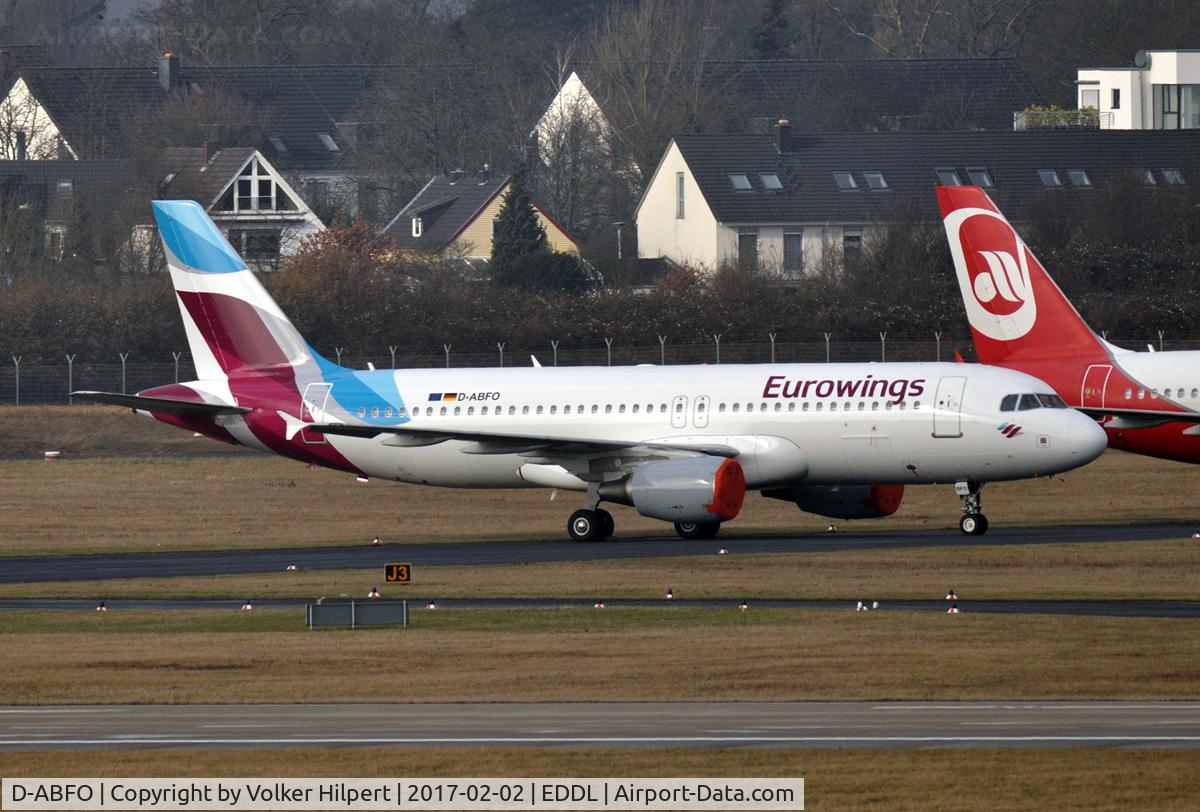 D-ABFO, 2010 Airbus A320-214 C/N 4564, at dus