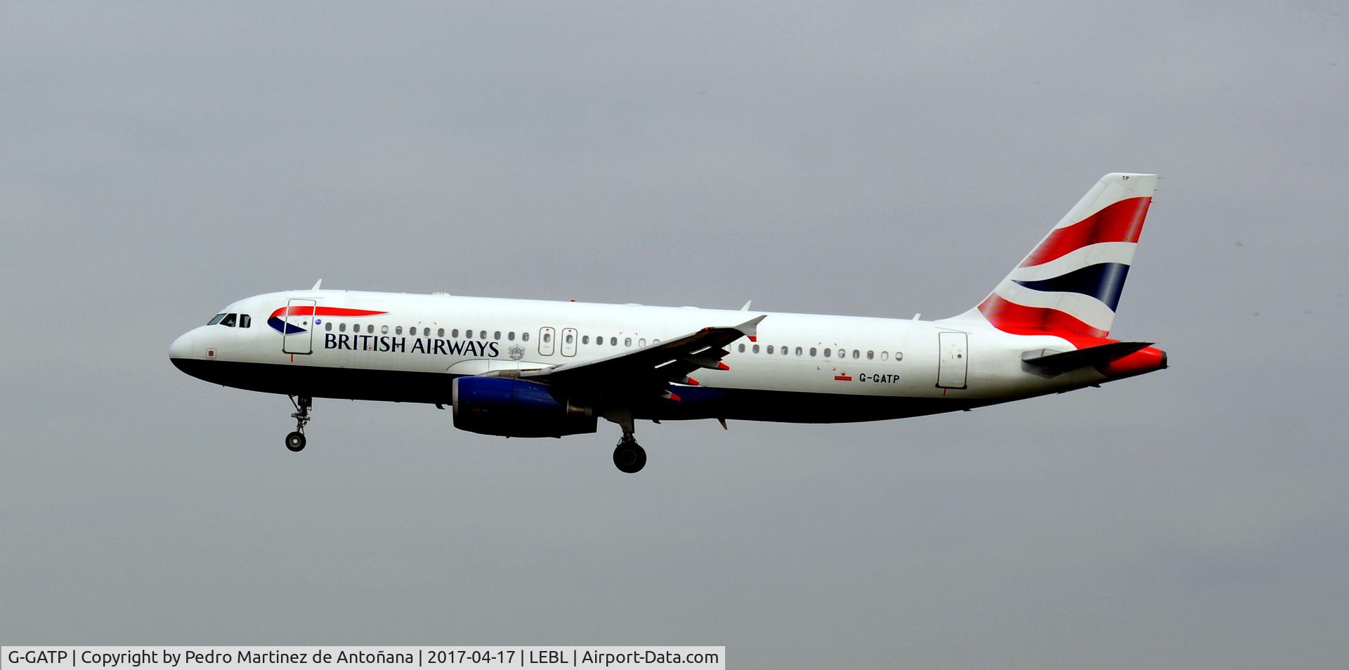 G-GATP, 2002 Airbus A320-232 C/N 1804, El Prat  -  Barcelona  -  España