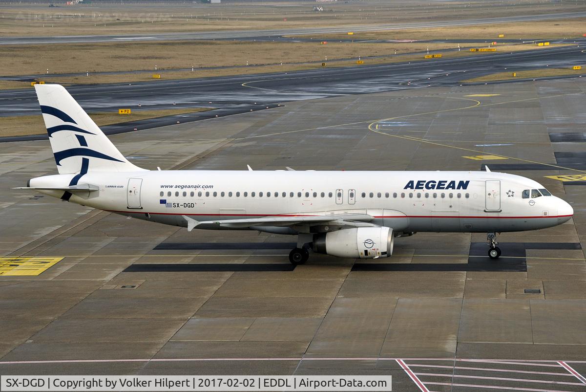 SX-DGD, 2009 Airbus A320-232 C/N 4065, at dus