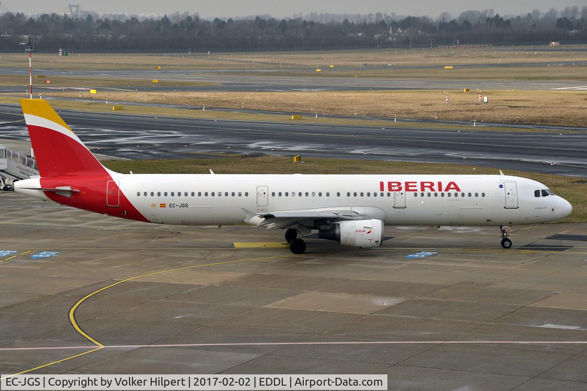 EC-JGS, 2005 Airbus A321-211 C/N 2472, at dus
