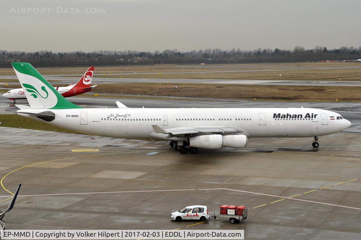 EP-MMD, 1997 Airbus A340-313 C/N 164, at dus
