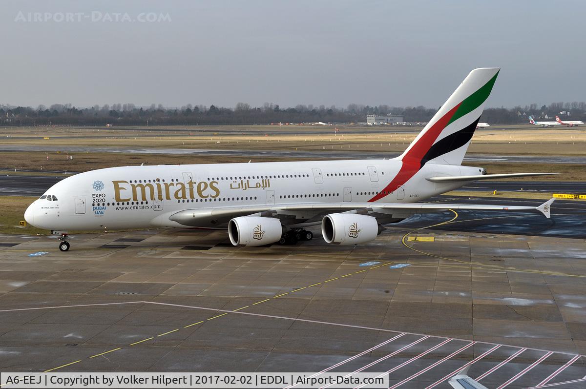 A6-EEJ, 2013 Airbus A380-861 C/N 127, at dus