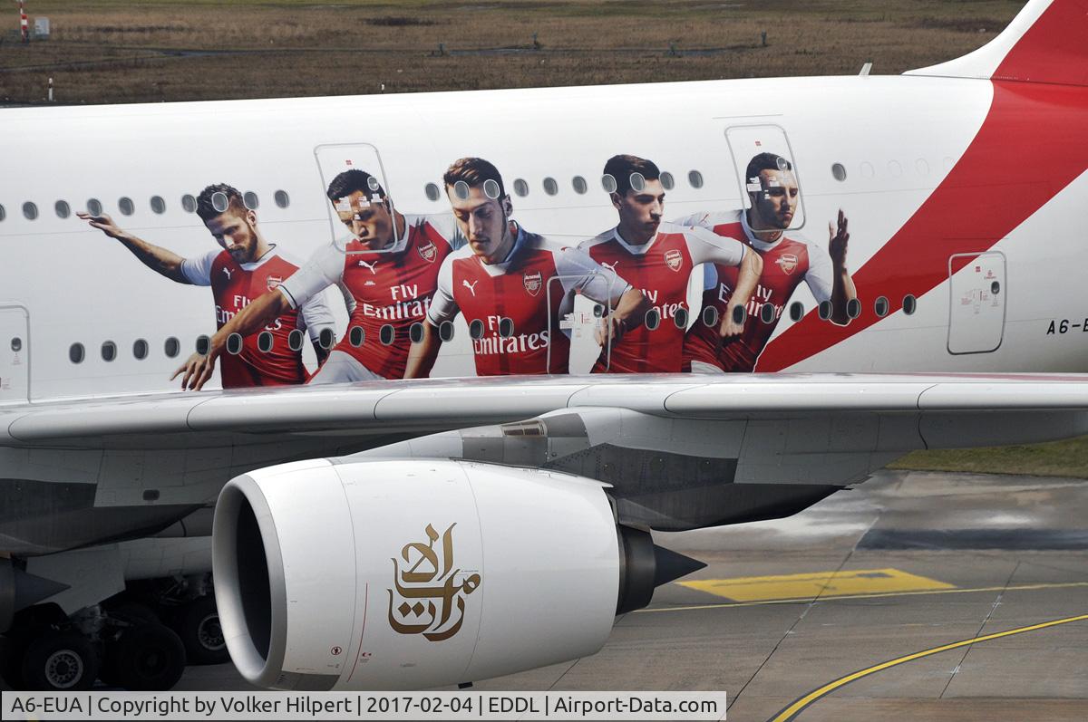 A6-EUA, 2016 Airbus A380-861 C/N 211, Arsenal