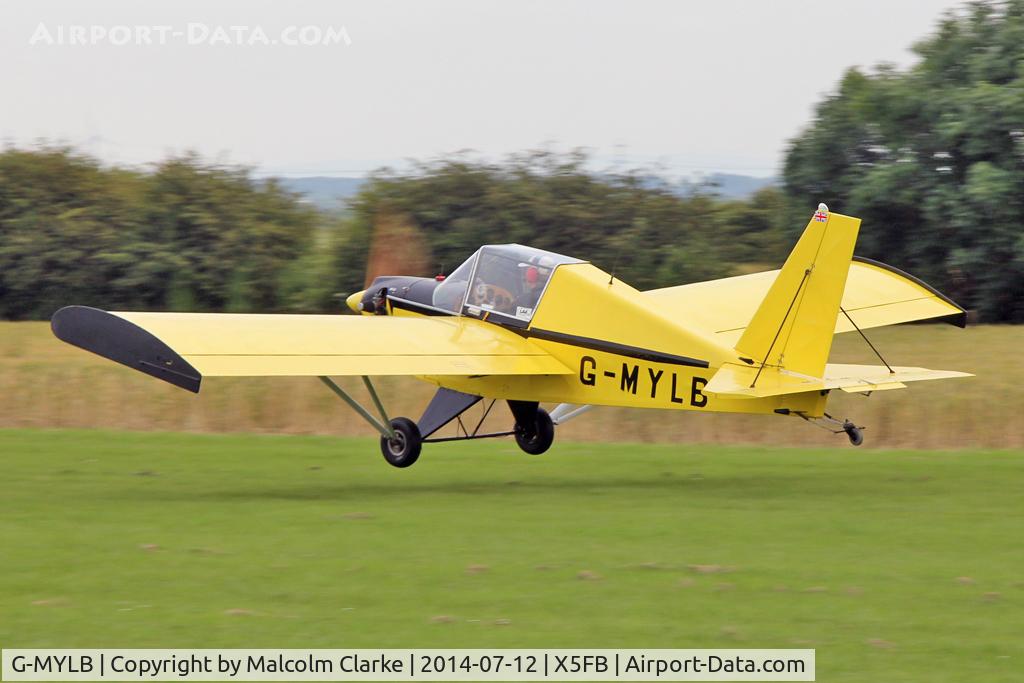 G-MYLB, 1993 Team Mini-Max 91 C/N PFA 186-12419, Team Mini-Max 91 at Fishburn Airfield UK.  July 12th 2014.