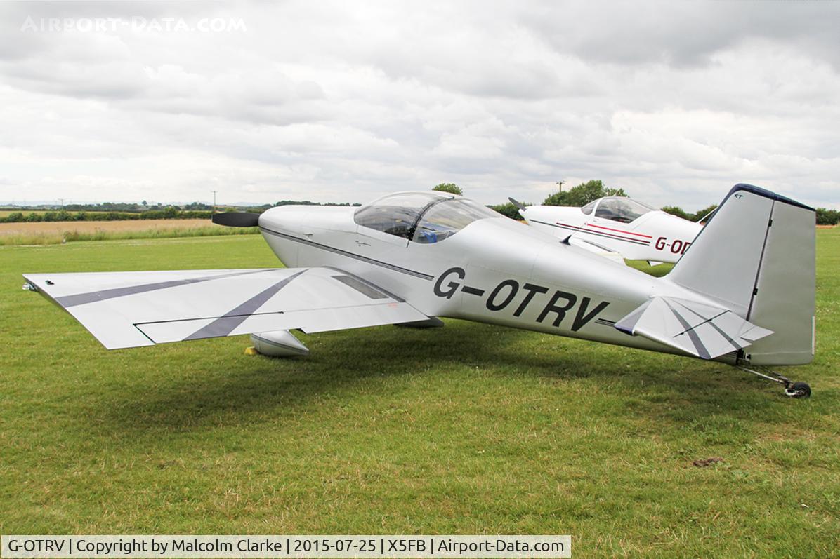 G-OTRV, 1999 Vans RV-6 C/N PFA 181-13302, Vans RV-6 at Fishburn Airfield UK. July 25th 2015.