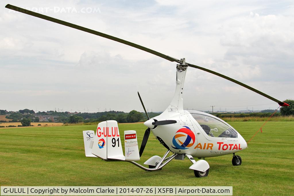 G-ULUL, 2010 RotorSport UK Calidus C/N RSUK/CALS/009, Rotorsport UK Calidus at Fishburn Airfield UK. July 26th 2014.