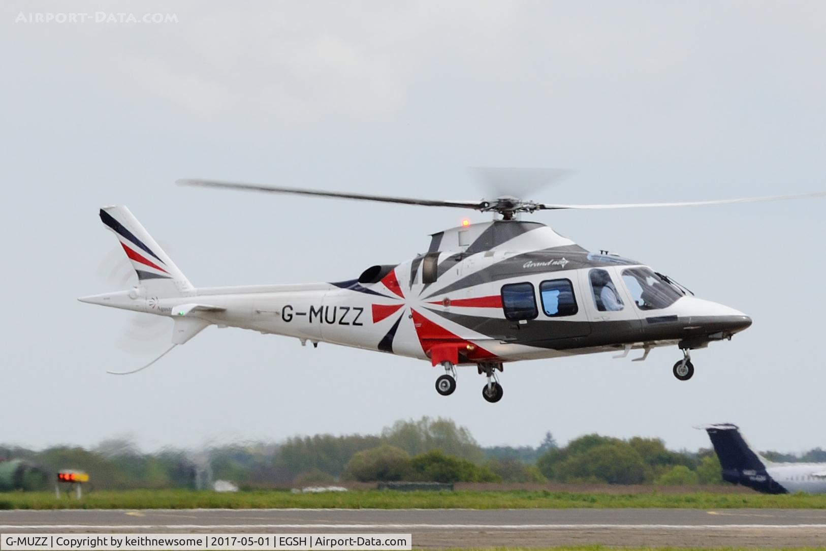 G-MUZZ, 2013 AgustaWestland AW-109SP GrandNew C/N 22325, Return Visitor.