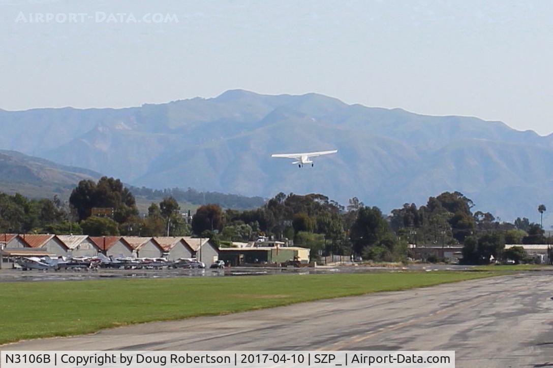 N3106B, 1952 Cessna 170B C/N 25348, 1952 Cessna 170B, Continental C145 145 Hp, takeoff climb Rwy 04