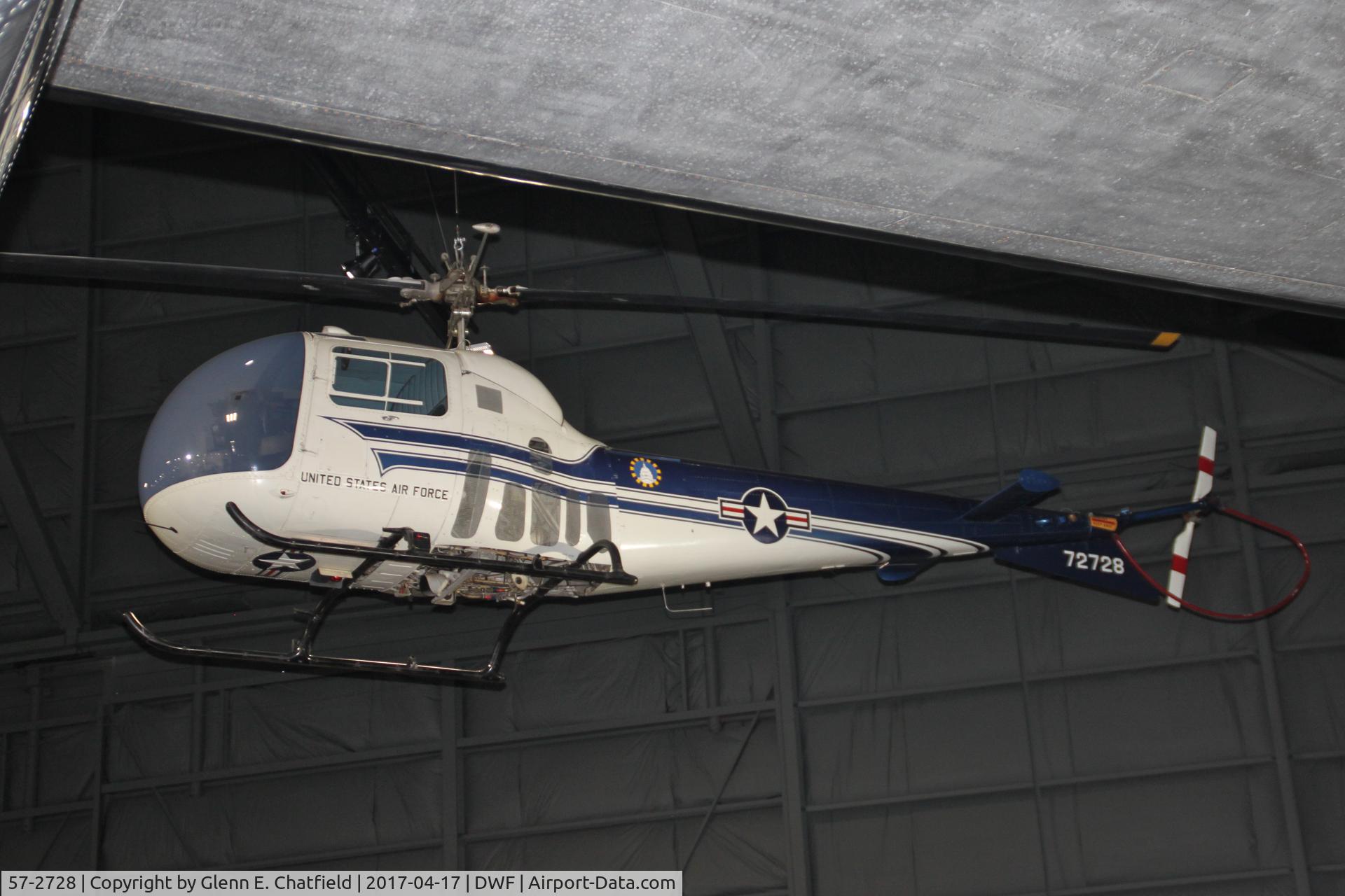 57-2728, 1957 Bell UH-13J Sioux C/N 1575, NMUSAF