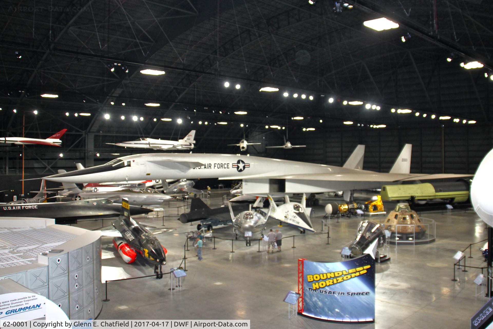 62-0001, 1964 North American XB-70A Valkyrie C/N 278-1, NMUSAF