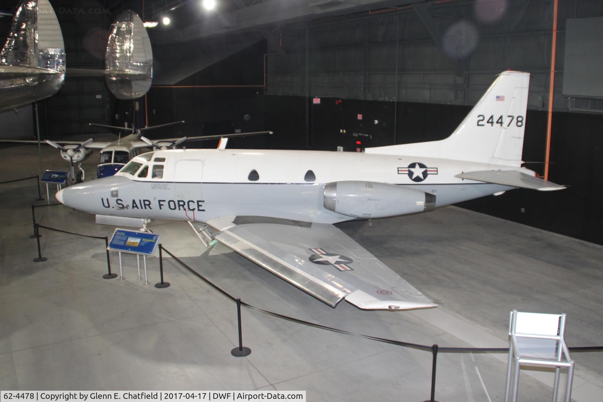 62-4478, 1962 North American T-39A Sabreliner Sabreliner C/N 276-31, NMUSAF