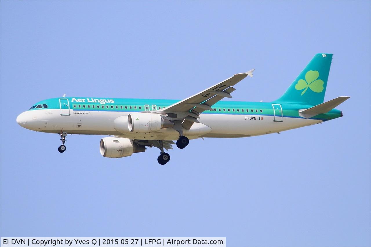 EI-DVN, 2011 Airbus A320-214 C/N 4715, Airbus A320-214, Short approach rwy 27R, Paris-Roissy Charles De Gaulle airport (LFPG-CDG)