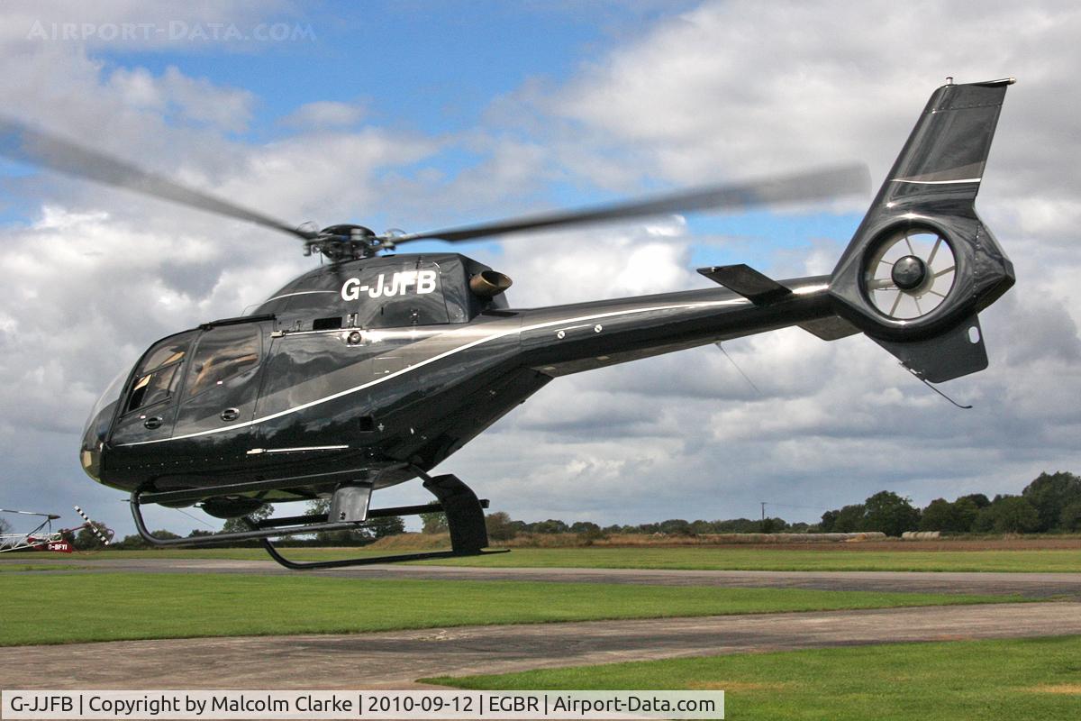 G-JJFB, 2007 Eurocopter EC-120B Colibri C/N 1506, Eurocopter EC-120B at Breighton Airfield's Helicopter Fly-In. September 12th 2010.