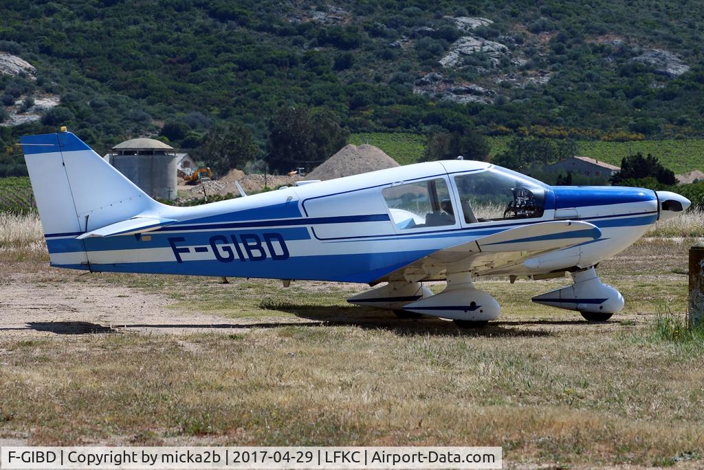 F-GIBD, Robin HR-100-210D Safari C/N 154, Parked