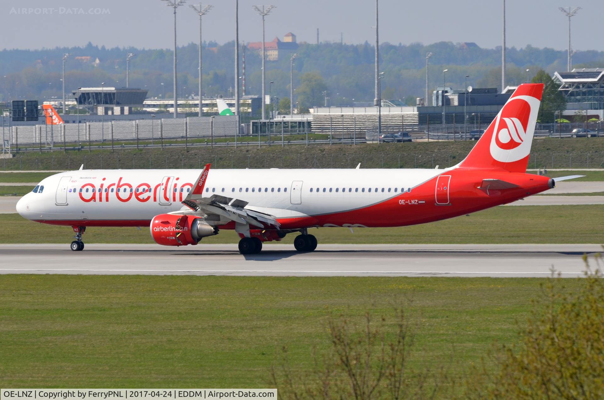 OE-LNZ, 2016 Airbus A321-211 C/N 6979, Air Berlin A321
