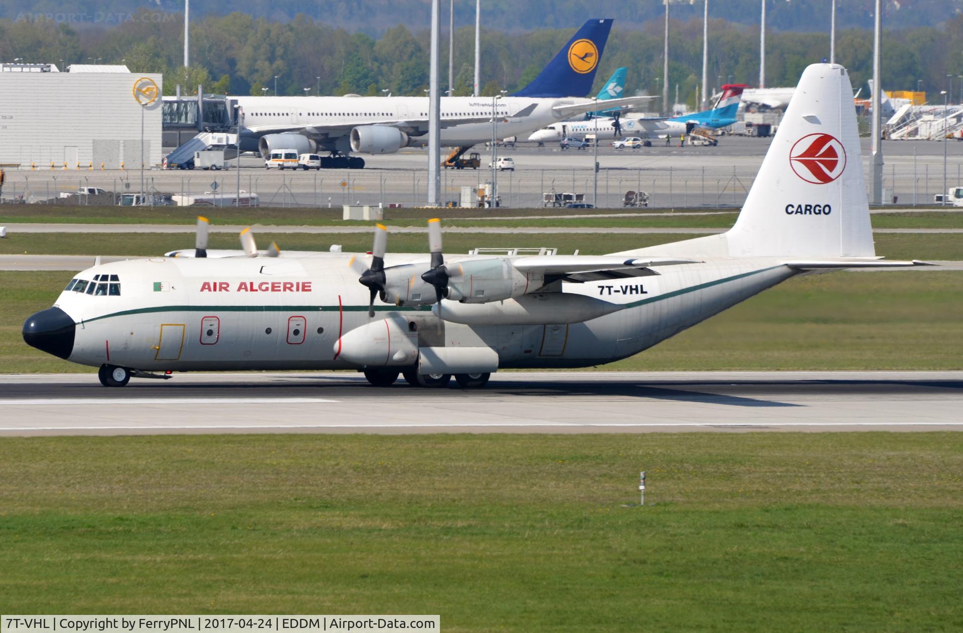 7T-VHL, 1981 Lockheed L-100-30 Hercules (L-382G) C/N 382-4886, Departure of Air Algerie L100