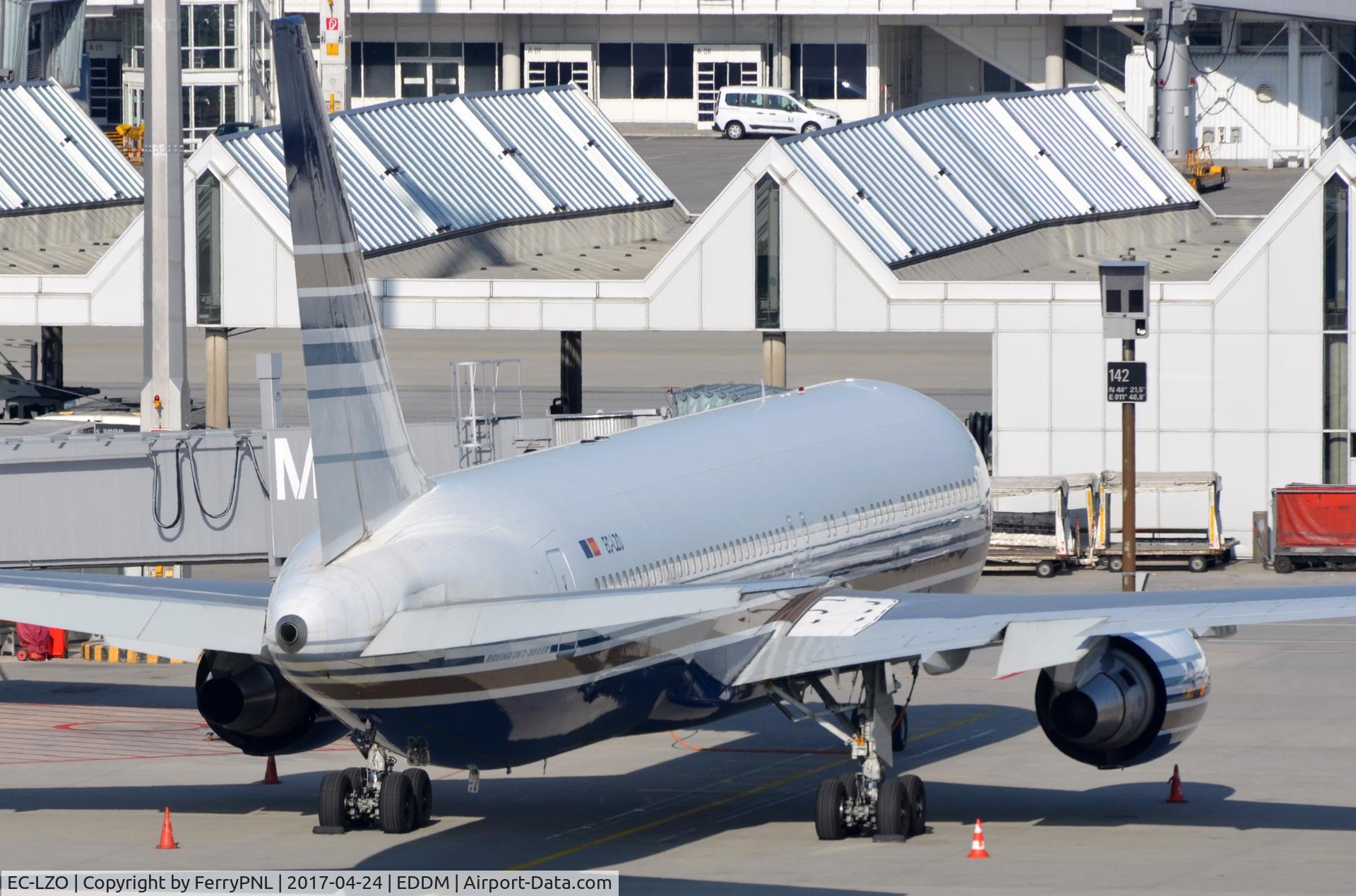 EC-LZO, 1995 Boeing 767-35D/ER C/N 27902, Privilege Style B763 parked in MUC